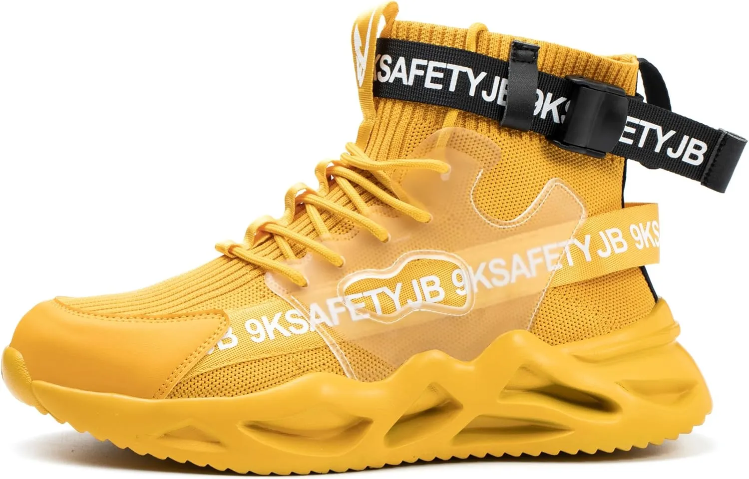 Womens Safety Steel Toe Work Boots, Indestructible Breathable Work & Safety Lightweight Footwear, Orthopedic Composite Toe Shoes for Men