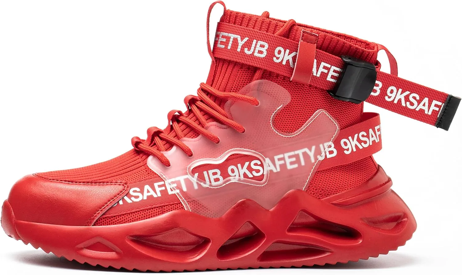 Womens Safety Steel Toe Work Boots, Indestructible Breathable Work & Safety Lightweight Footwear, Orthopedic Composite Toe Shoes for Men
