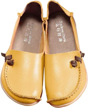 Womens Shoes Fall 2024White Leather Sneakers for Women Loafers for Women Fashion Casual Comfy Soft Womens Christmas Shoes Comfortable & Lightweight