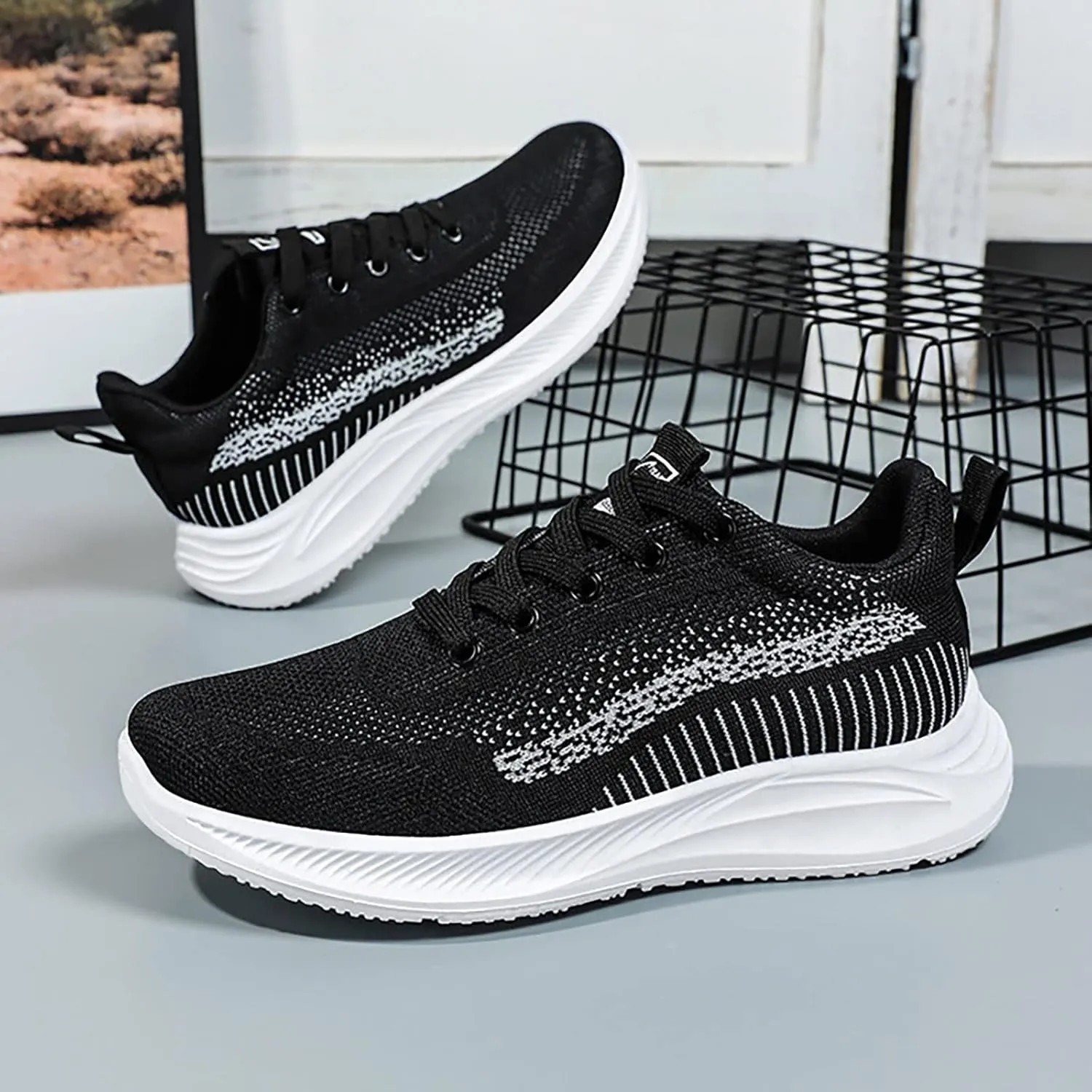 Womens Sneakers 7.5 2023 Pull On Sneakers Womens Women Shoes Sneakers Womens Tennis Shoes 7.5 Slip On Womens Shoes Slip On Dressy Casual Wide