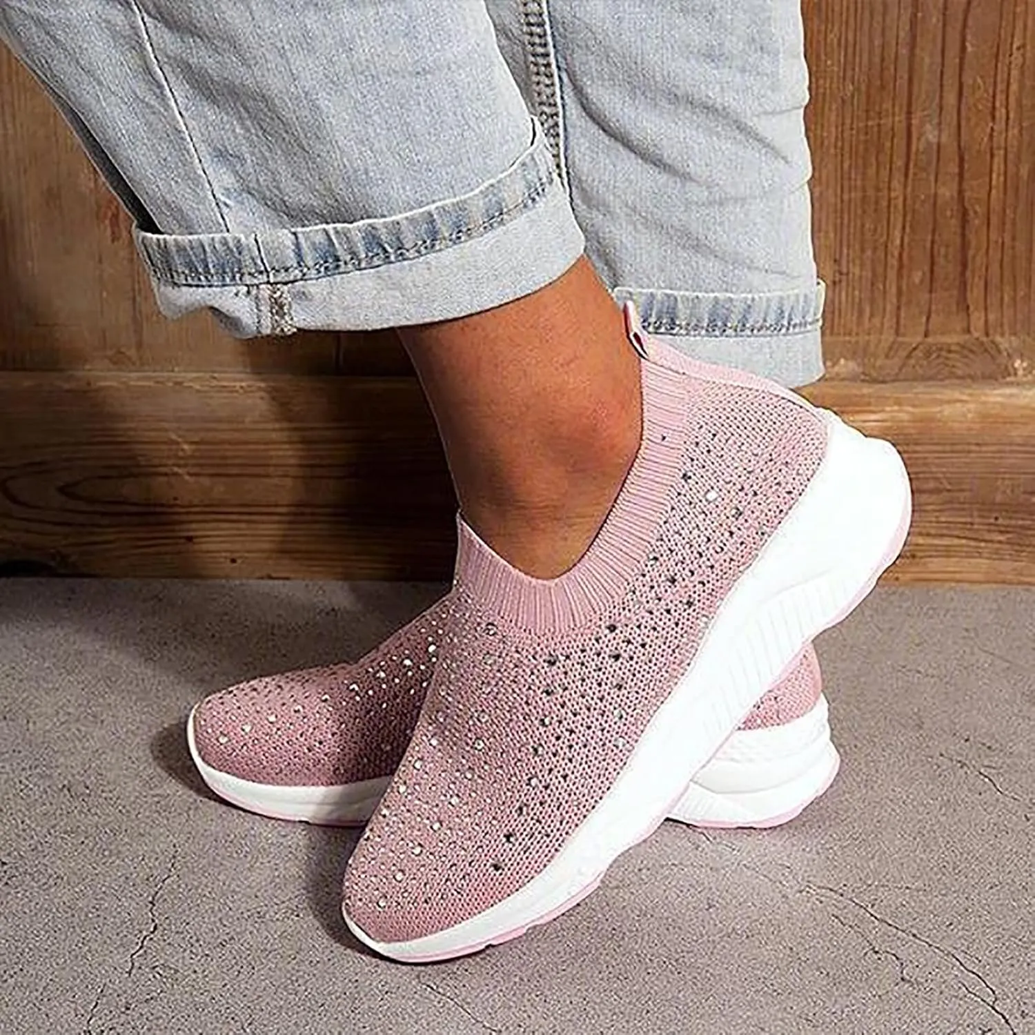 Womens Tennis Shoes Size 6.5 Wide Womens Running Shoes Size 9 Wide Womens Black Shoes Dressy Casual Comfortable Womens Black Sneakers Size 10 Wide Zapatos Deportivos para Gym De Mujer