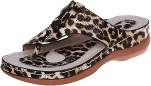 Womens Wedge Sandals Arch Support Orthopedic Sandal Summer Comfortable Beach Open Toe Platform Flip Flops