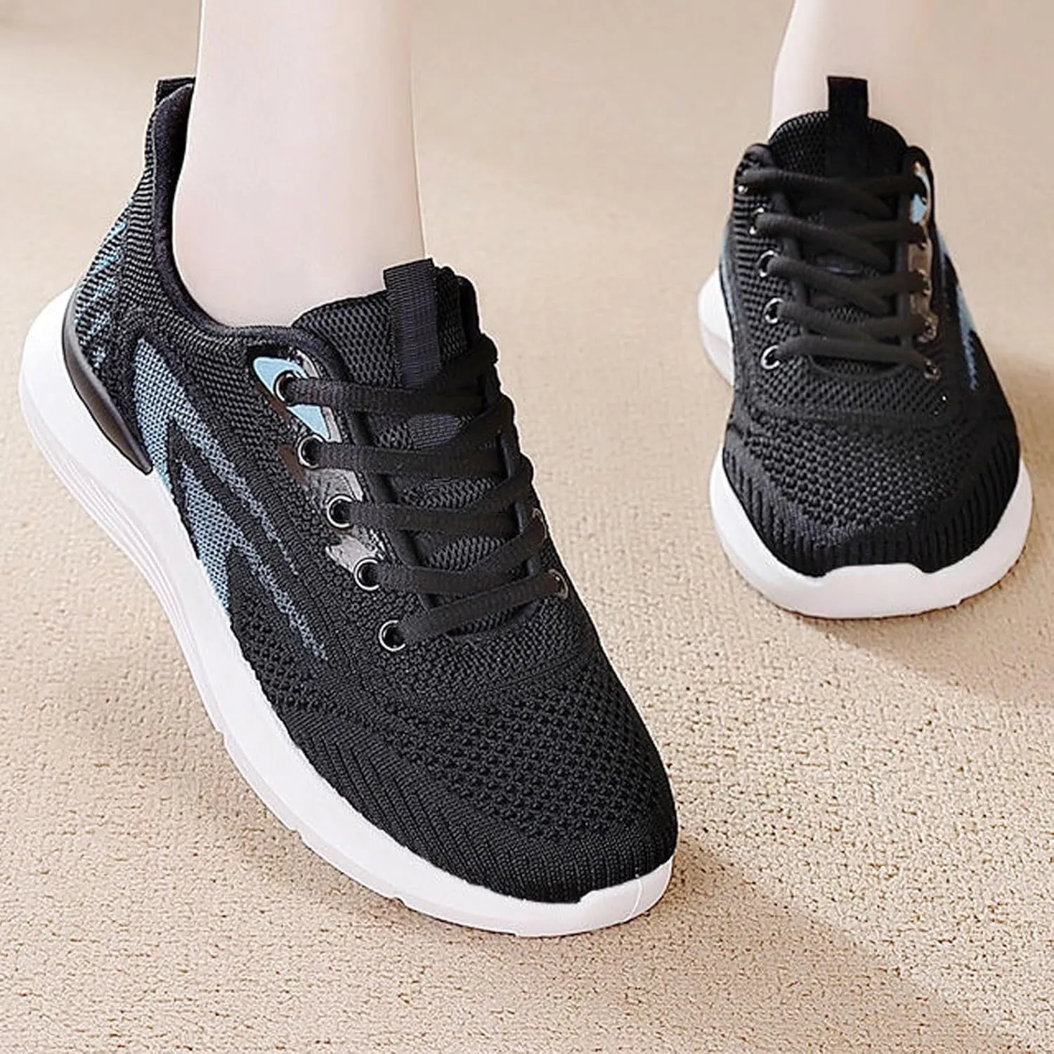 Womens White Platform Sneakers Zapatos OrtopéDicos De Trabajo para Mujeres Women Slip On Shoes Mules Womens Sneakers Size 8 Black Womens Black Sneakers Size 9 Wide